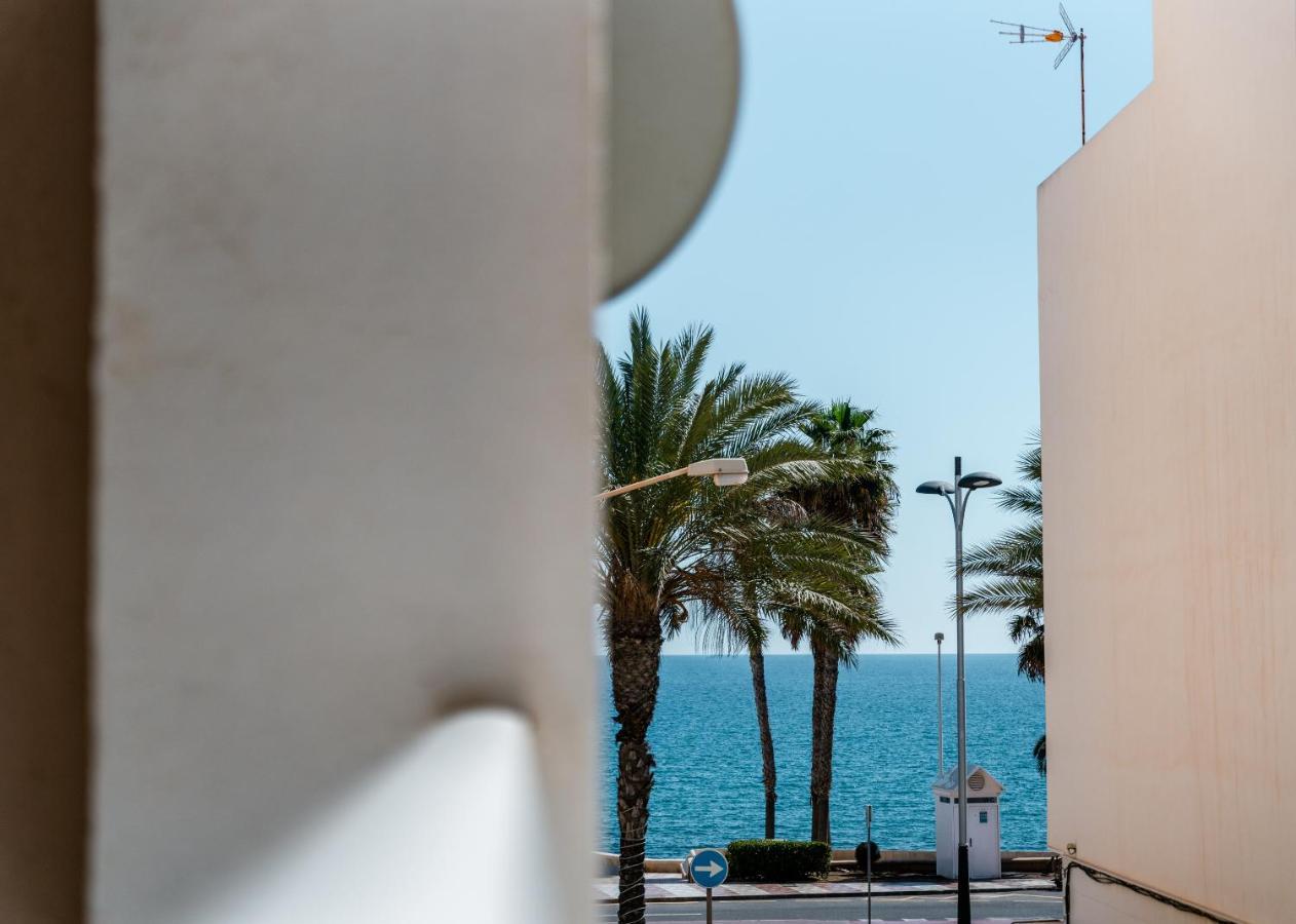 Apartamento Con Piscina Y Terraza A 50 Metros De La Playa Roquetas de Mar Bagian luar foto