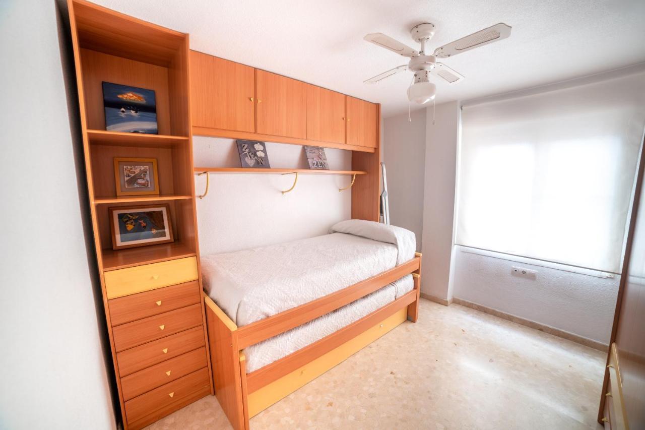 Apartamento Con Piscina Y Terraza A 50 Metros De La Playa Roquetas de Mar Bagian luar foto